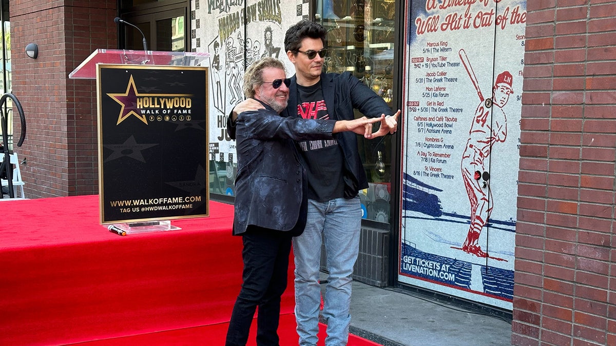 Sammy Hagar with John Mayer