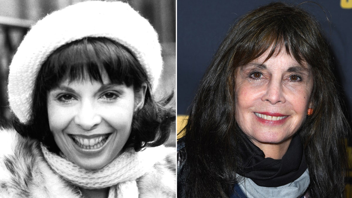 Talia Shire then and now split