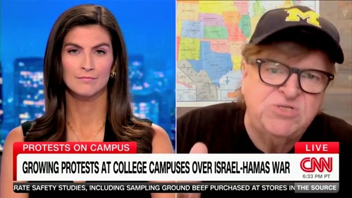 Michael Moore en la CNN