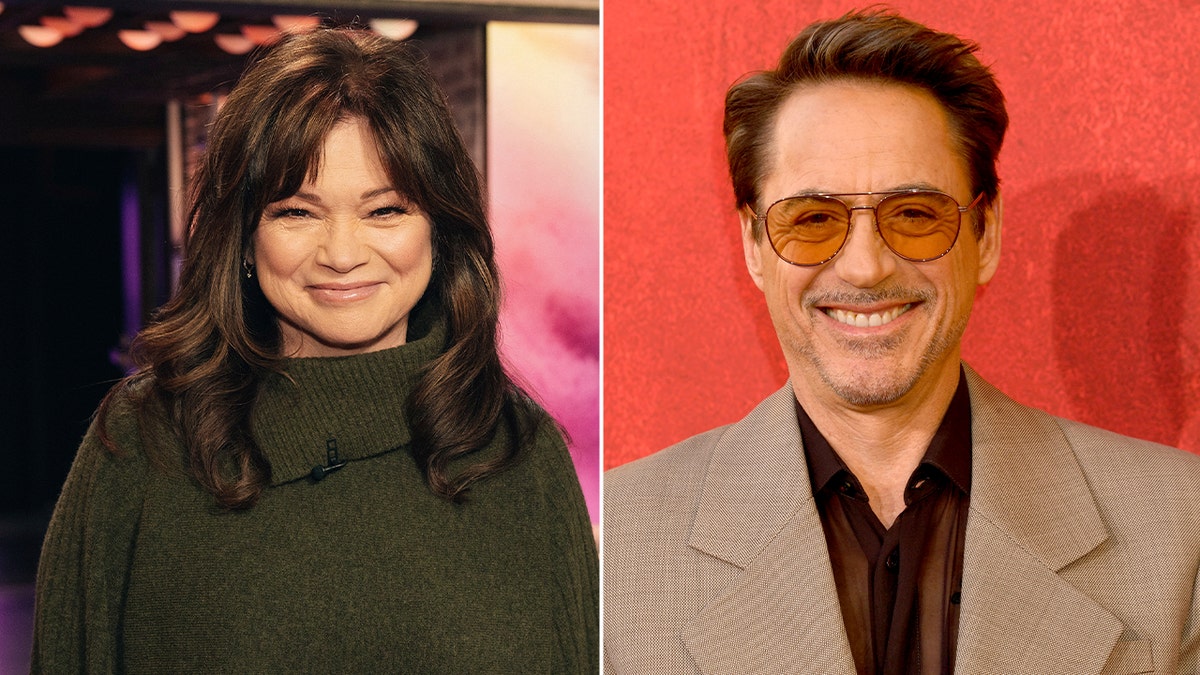 Valerie Bertinelli, Robert Downey Jr.