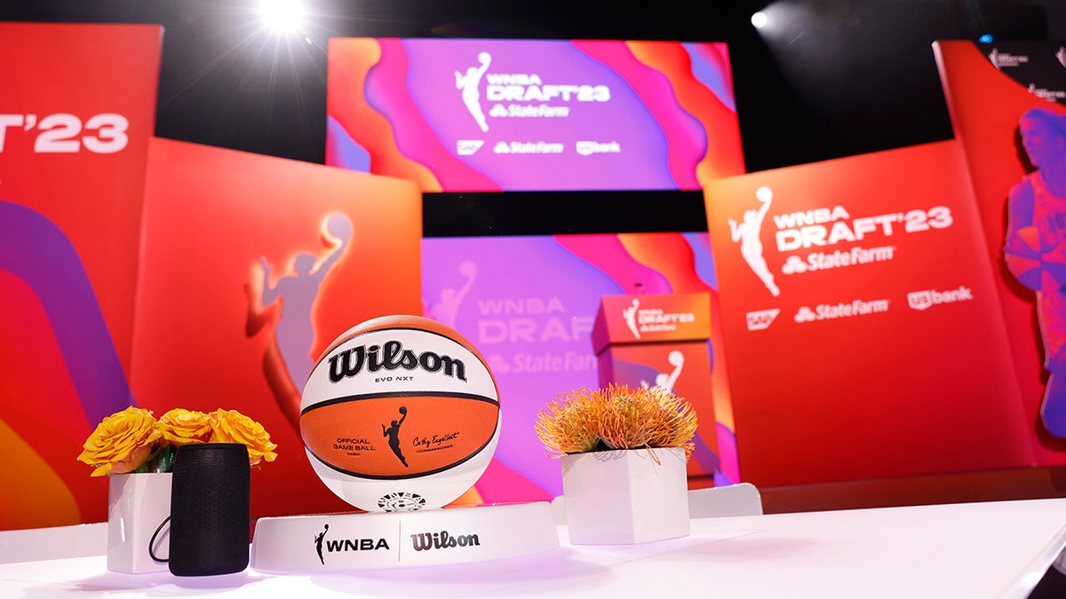 2023 WNBA ڈرافٹ لوگو