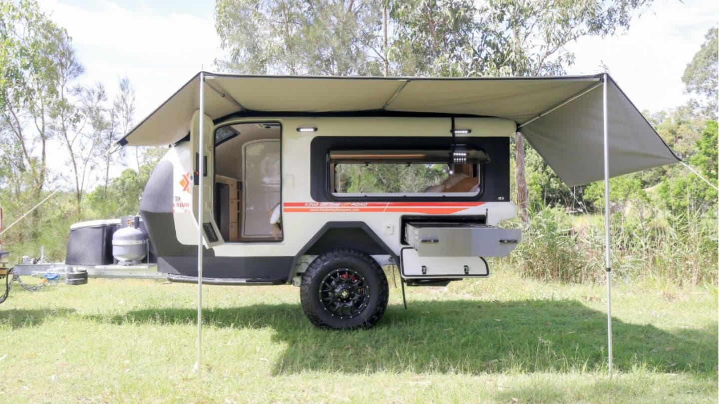 2 This off road teardrop trailer helps you bring luxury camping to the most remote locations