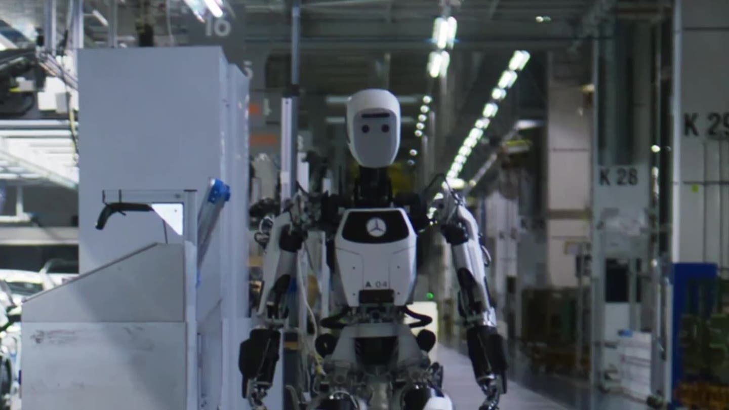 3 Apollo the robot joins Mercedes Benz assembly line production