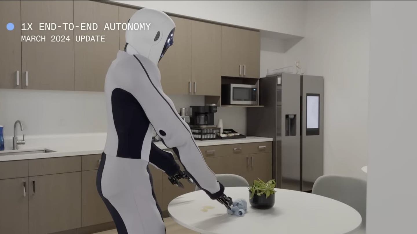 4 How 1Xs humanoid robot is putting a stop to you having to fold laundry