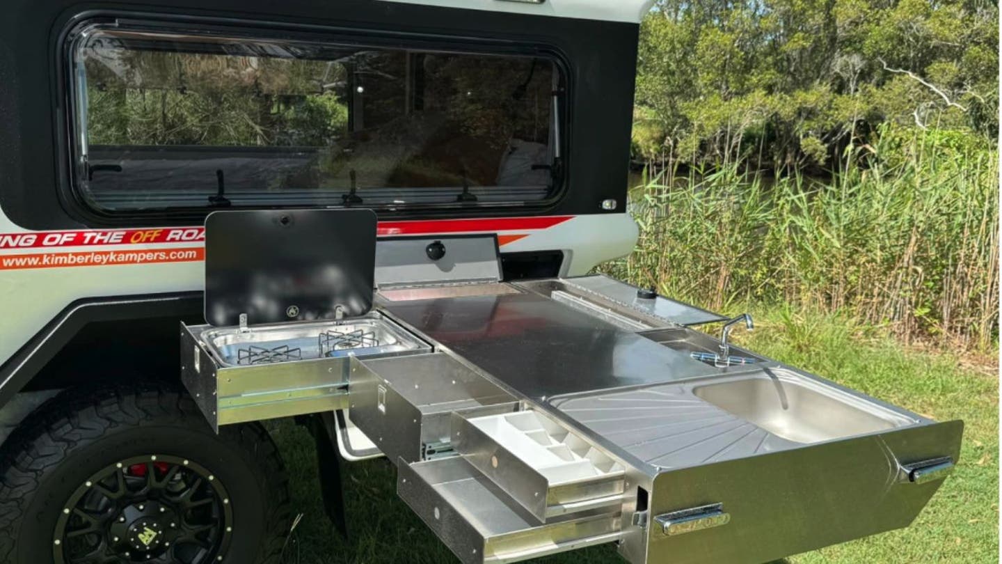 5 This off road teardrop trailer helps you bring luxury camping to the most remote locations