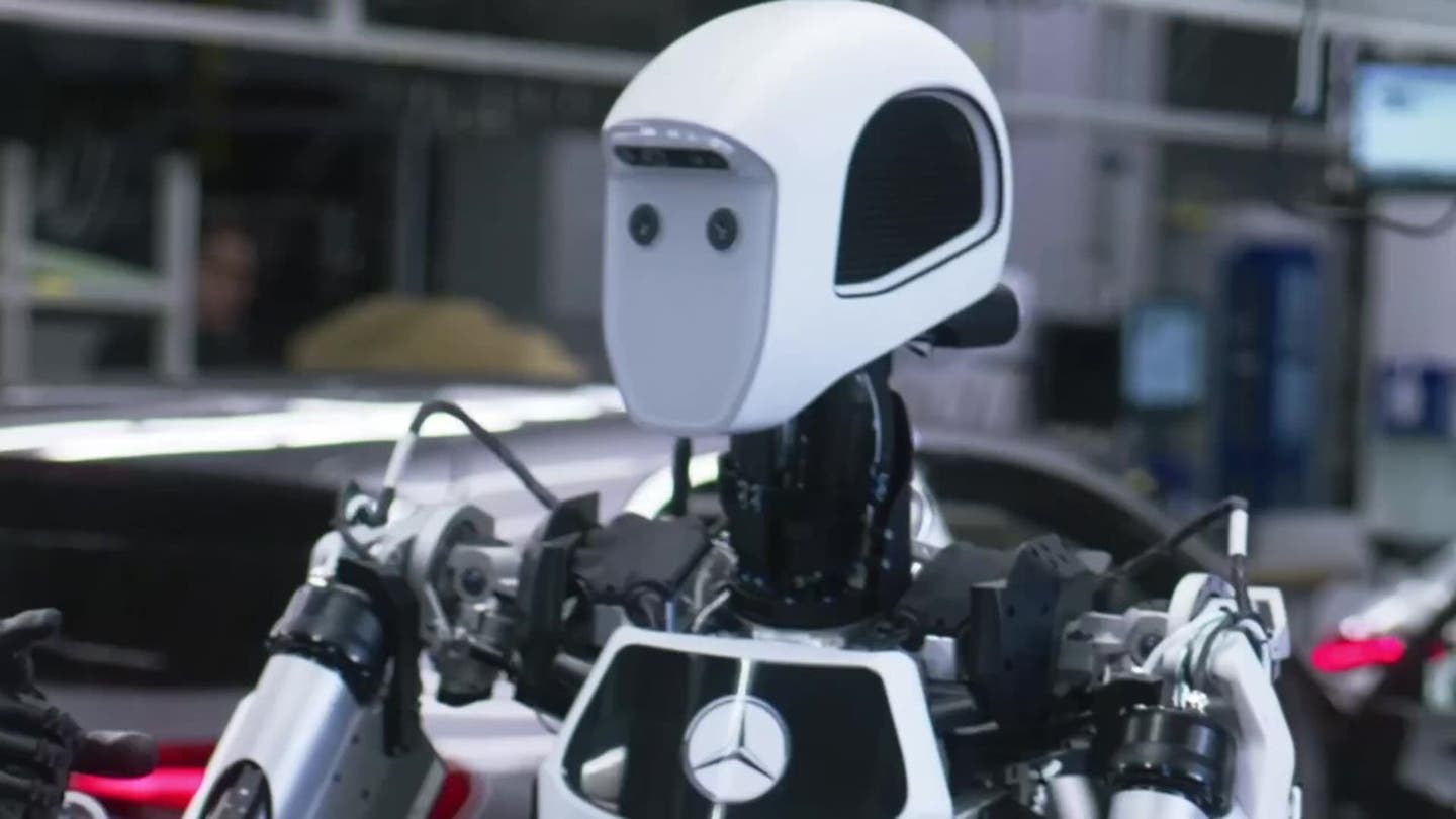 6 Apollo the robot joins Mercedes Benz assembly line production