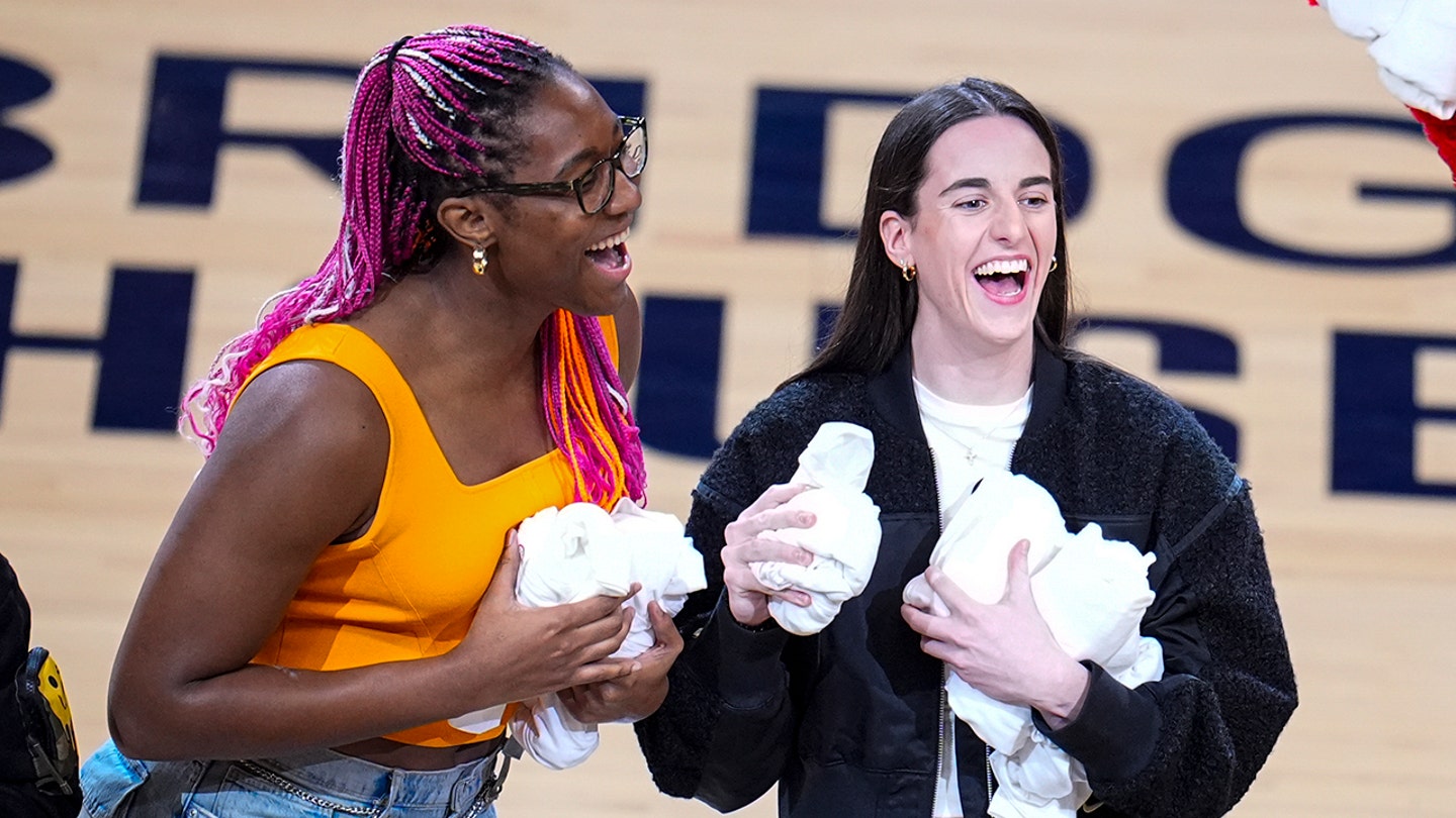 Caitlin Clark Receives Standing Ovation, Autographs Ultrasound at Indiana Pacers Home Playoff Game