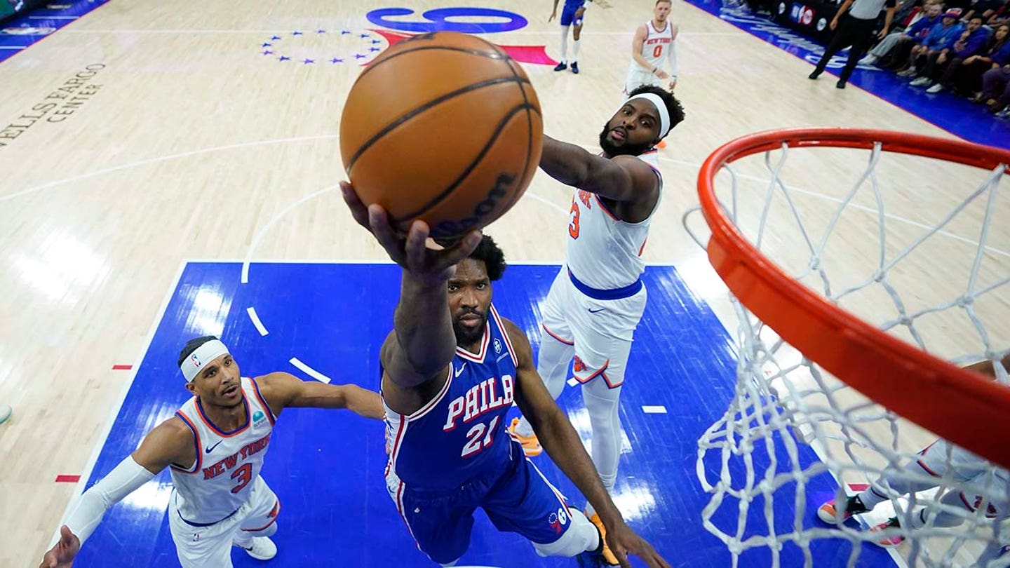 Embiid's 50-Point Outing Marred by Controversies and Knicks' Robinson Injury