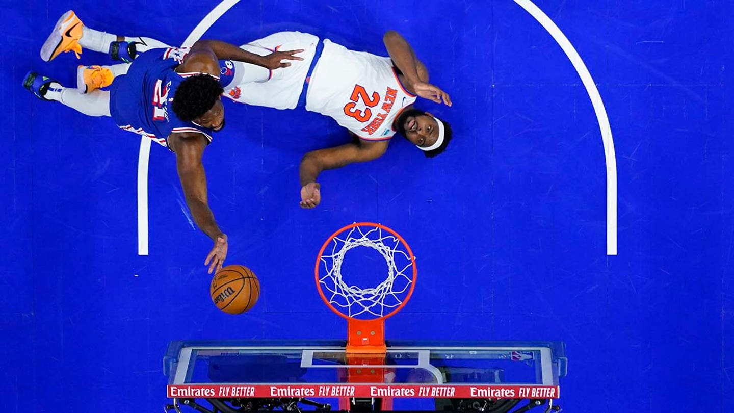 Embiid's 50-Point Outing Marred by Controversies and Knicks' Robinson Injury