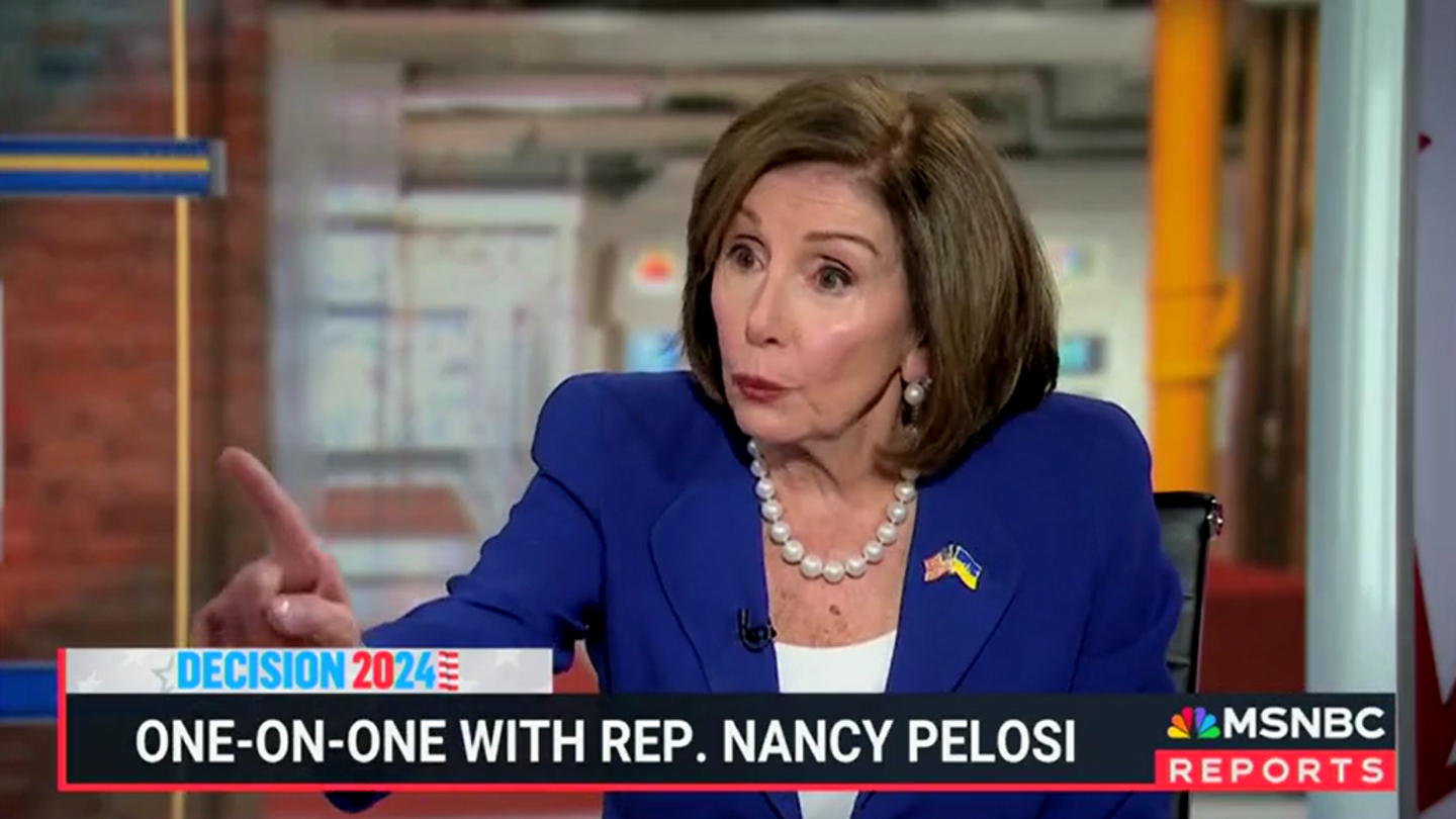 Pelosi Snaps at MSNBC Host, Defends Biden's Economic Record