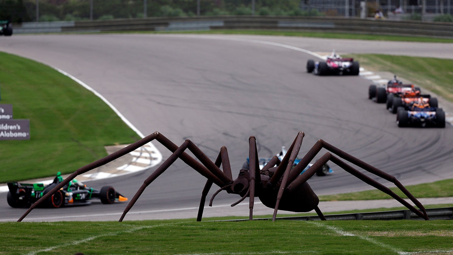 Mannequin Mayhem: Object Falls Onto IndyCar Race Track