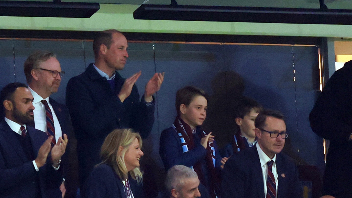 Prince William Shares Funny Advice from Prince Louis to England's Soccer Team