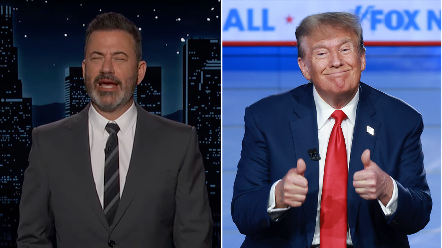 trump kimmel split