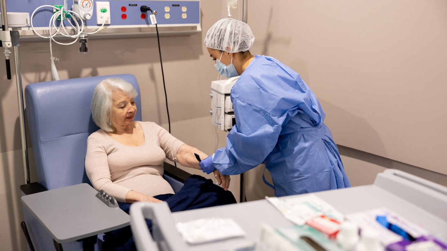 woman cancer patient