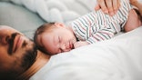 Baby with father