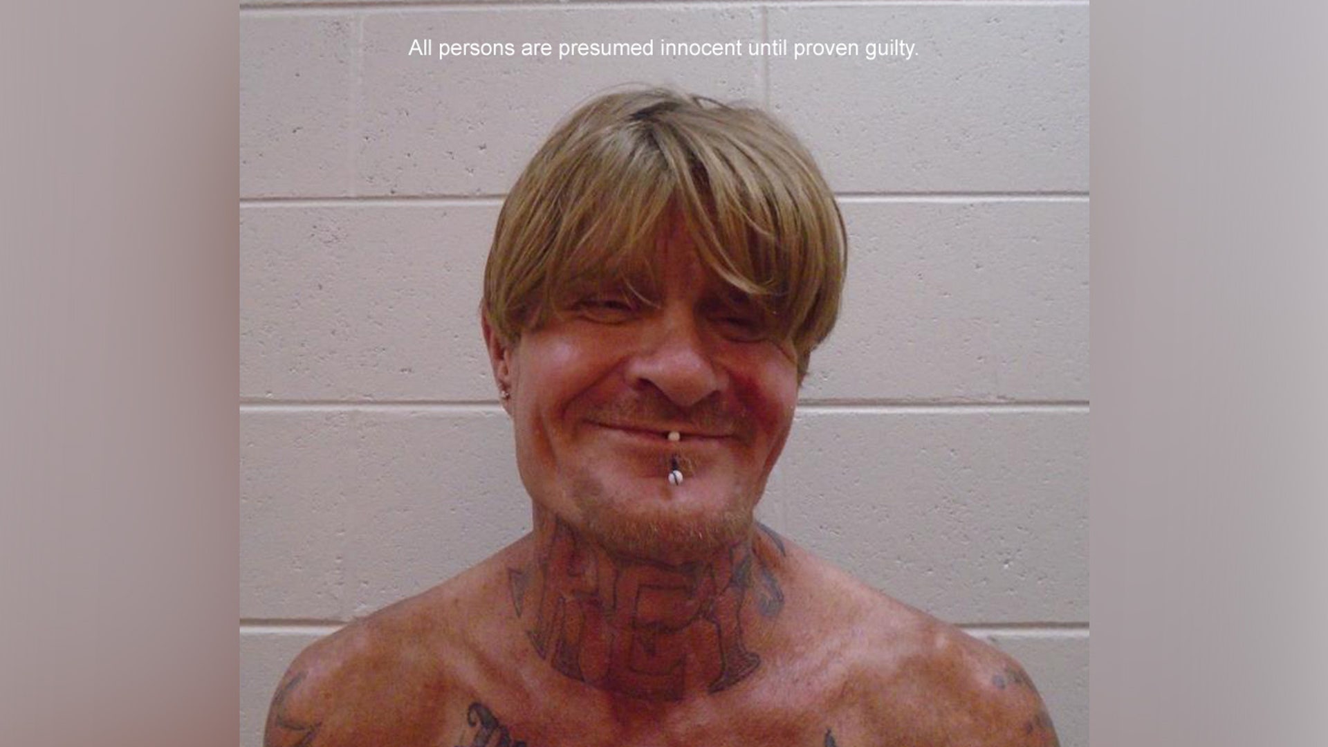 A mugshot of Jesse Marshall