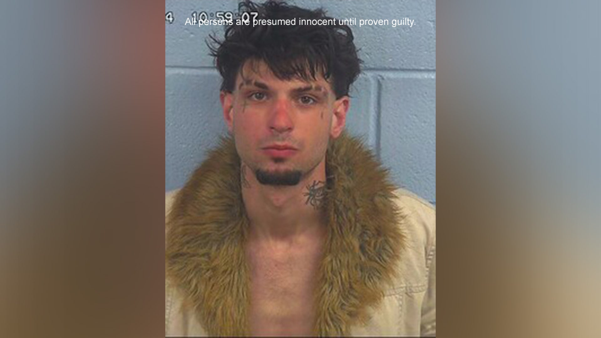 A mugshot of Christopher Teet