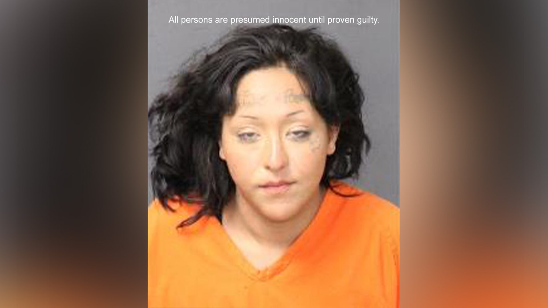 A mugshot of Shawntel Anzures