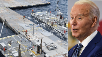 Biden slammed after $320M Gaza pier runs into the 'exact same problems' as land routes