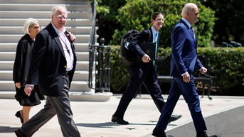 White House finds solution amid Biden's tendency to trip while walking alone