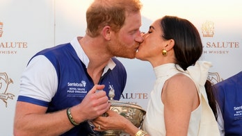 Prince Harry and Meghan Markle share kiss after charity polo match in Miami