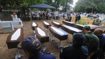 Brazilian authorities bury deceased migrants who drifted in African boat to the Amazon