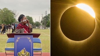 Spaced out: Sheila Jackson Lee tells Texas students 'planet' moon is 'made up of mostly of gases'