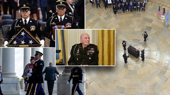 Last surviving Medal of Honor recipient from the Korean War lies in honor at US Capitol