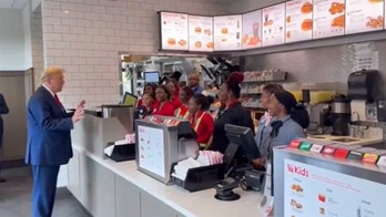 Trump visits Atlanta Chick-fil-A, buys customers chicken and shakes