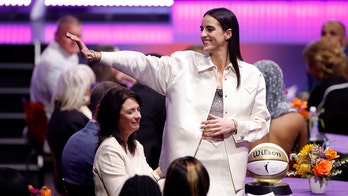 Caitlin Clark celebrates WNBA Draft, first overall selection in NYC with ‘fav person in the world’