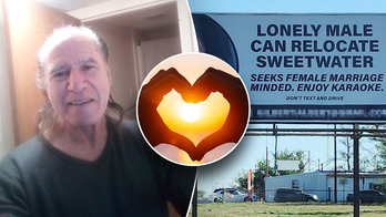 Texas bachelor, 70, is looking for love, pays $400 a week for billboard sign about 'enjoying karaoke'