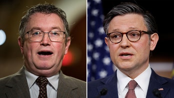 Massie threatens to oust Speaker Johnson if he doesn’t step down over foreign aid plan