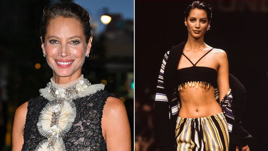 Supermodel Christy Turlington's nude pictures used to heckle son ahead of basketball game: 'This is so rude'