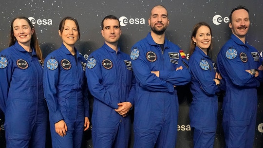 European Space Agency welcomes 5 new astronauts to its fourth class after receiving over 20,000 applicants