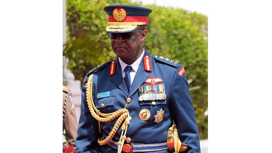 Kenya’s military chief dies in a helicopter crash