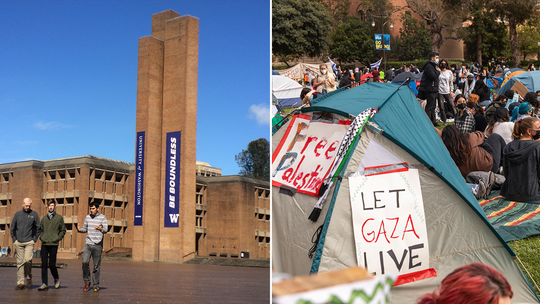 Anti-Israel protesters in Seattle delay campus encampment after being called out for lack of diversity: Report
