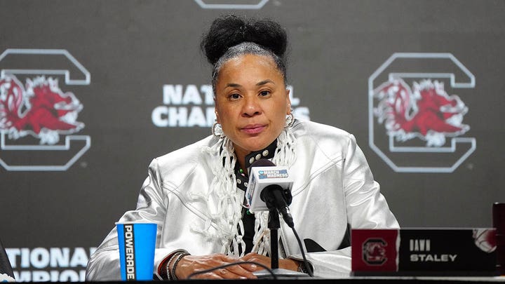 OutKick writer breaks down Dawn Staley's answer on trans athletes in women's sports