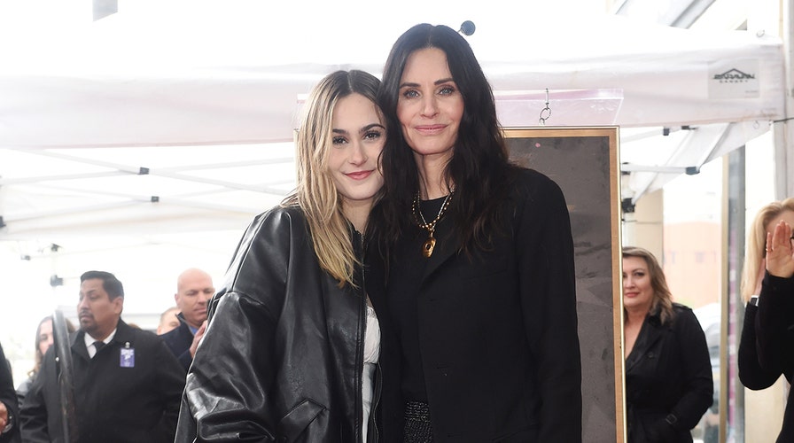 Courteney Cox says she never imagined she would get a star on the Hollywood Walk of Fame