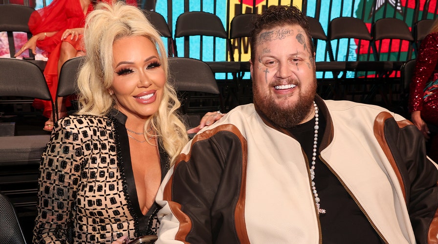 Jelly Roll's wife hits back at critics after meeting her 'hall pass' | Fox  News