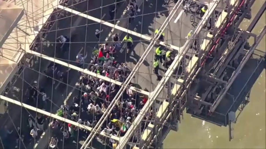 Brooklyn Bridge protests