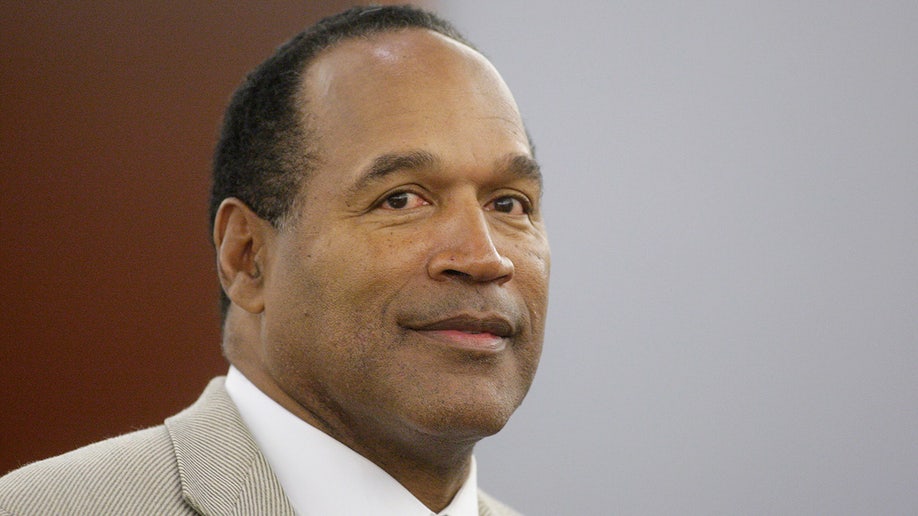 O.J. Simpson appears in District Court during his trial at the Clark County Regional Justice Center