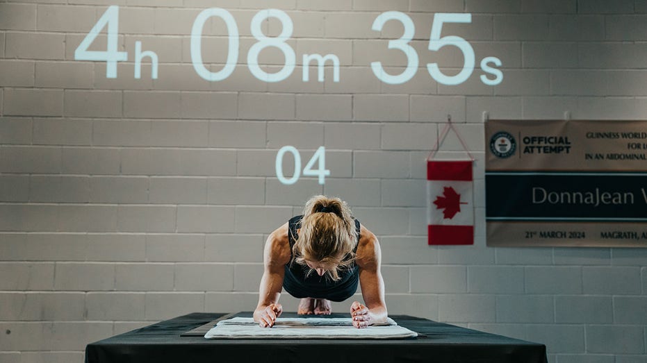 Grandmother of 12 breaks Guinness World Record for longest plank held at over 4.5 hours: ‘Like a dream’