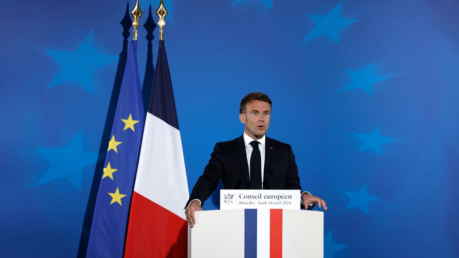 France President Macron to outline vision for Europe as global power ahead of European Parliament elections