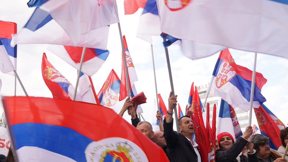 Thousands of Bosnian Serbs attend rally denying genocide was committed in Srebrenica in 1995