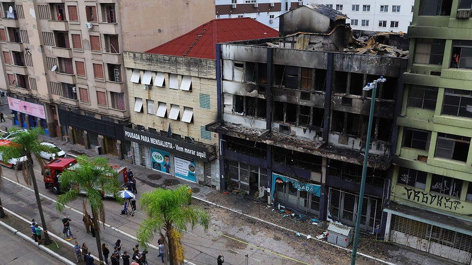 10 confirmed dead after fire at Brazilian hotel, authorities say