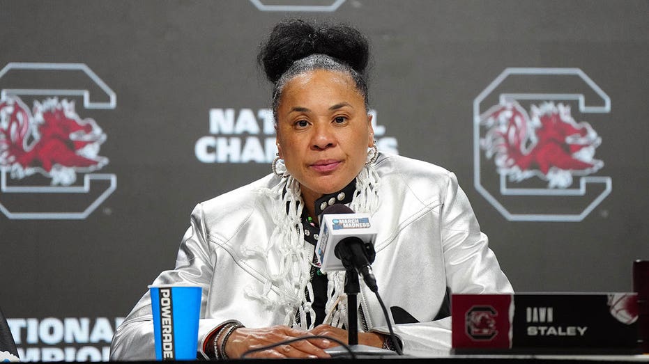 Dawn Staley media coverage may have influenced answer on trans athletes in women’s sports, OutKick writer says