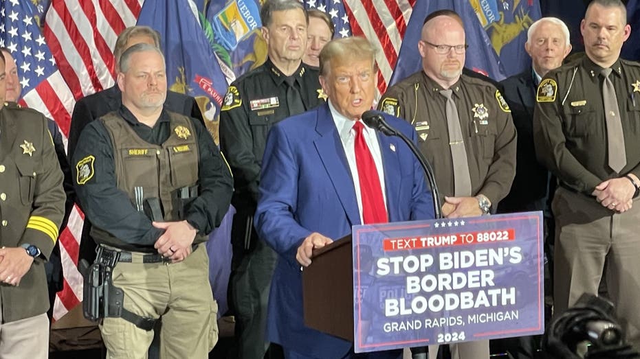 Trump spotlights ‘Biden’s Border Bloodbath’ during stop in crucial battleground state he lost in 2020