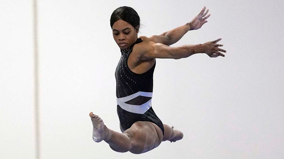 Olympic great Gabby Douglas makes gymnastics return after 8 years away