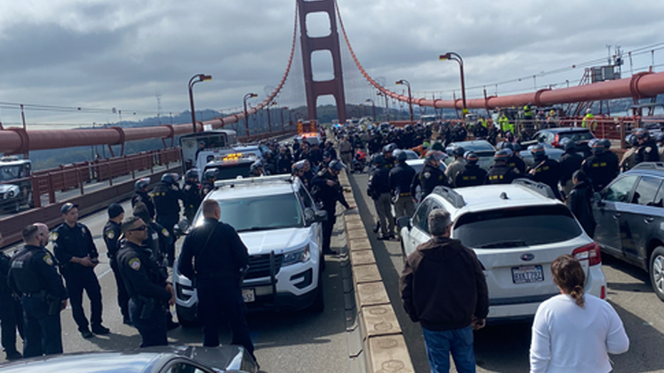 Driver stuck on Golden Gate Bridge during anti-Israel protest says he lost wages needed for brother's funeral