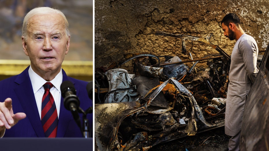 Biden ridiculed for ‘obvious hypocrisy’ as he condemns Israeli airstrike that killed aid workers in Gaza